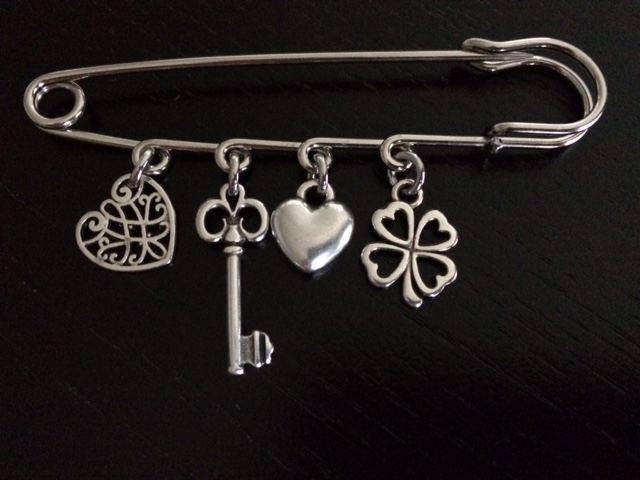 Kiltspeld - broche: The Key to Love